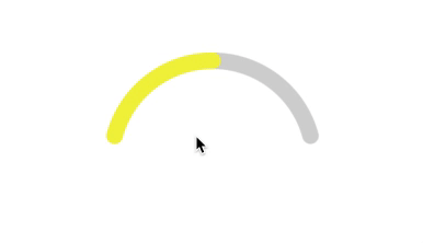 gif showing animated rounded slider