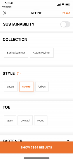 example of a proper action buttons supporting accessibility