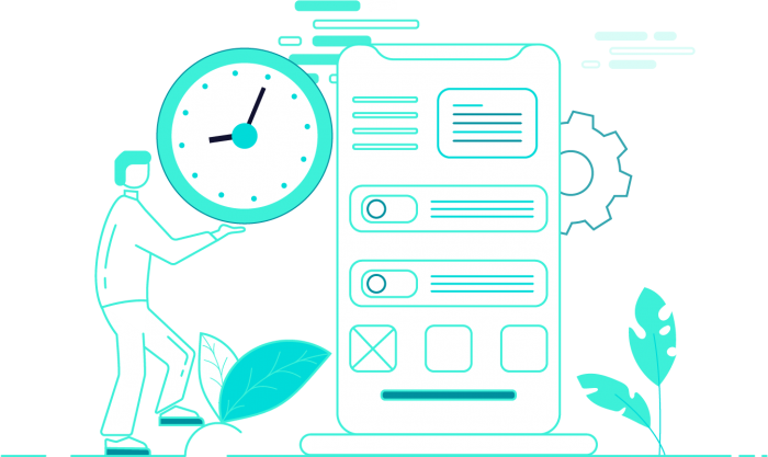 use waiting for the app to start