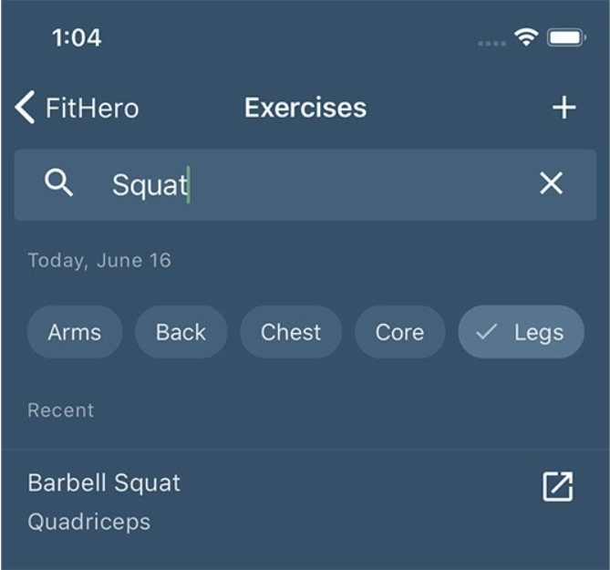 example of test if when we type something in the search input, the displayed data in the list is correctly filtered