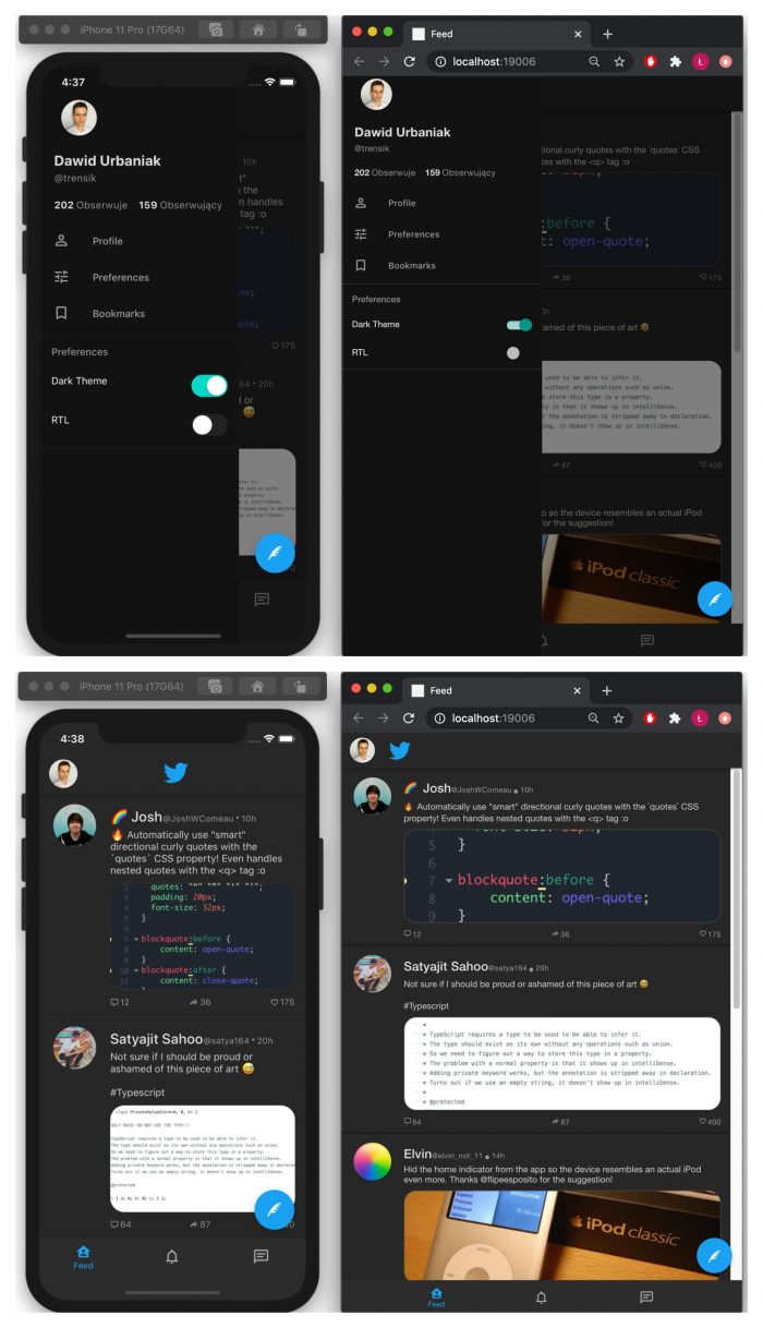 MVP and rapid prototyping with the help of react native paper