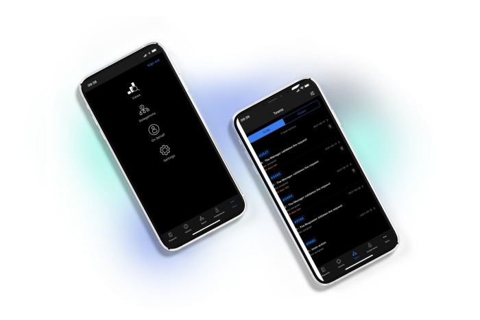 advantys workflowgen mobile app dsrk mode screens