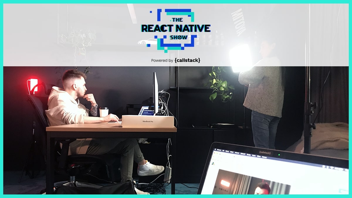 The React Native Show podcast recording